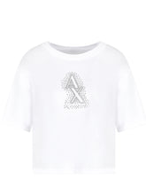 Armani Exchange T-Shirt Donna Optic White - Bianco